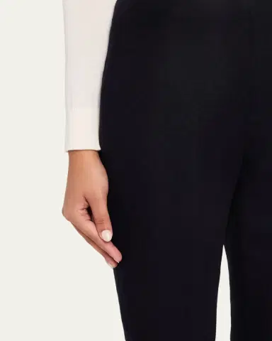 Loro Piana Ralph Cashmere Slim-Leg Ankle Trousers | Thumbnail 5 Loro Piana Ralph Cashmere Slim-Leg Ankle Trousers | Thumbnail 5