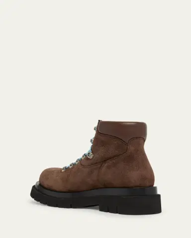 Bottega Veneta Suede Lug Hiking Ankle Boots | Thumbnail 2