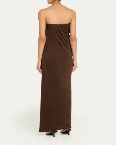 ANNA QUAN Zella Draped Strapless Dress | Thumbnail 3 ANNA QUAN Zella Draped Strapless Dress | Thumbnail 3