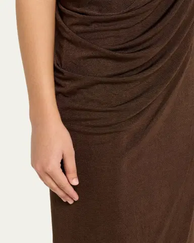 ANNA QUAN Zella Draped Strapless Dress | Thumbnail 5 ANNA QUAN Zella Draped Strapless Dress | Thumbnail 5