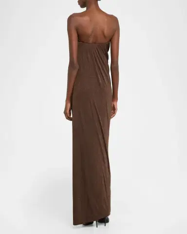 ANNA QUAN Zella Draped Strapless Dress | Thumbnail 7 ANNA QUAN Zella Draped Strapless Dress | Thumbnail 7