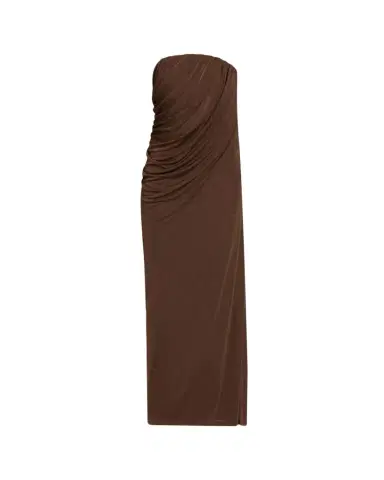ANNA QUAN Zella Draped Strapless Dress | Thumbnail 1 ANNA QUAN Zella Draped Strapless Dress | Thumbnail 1