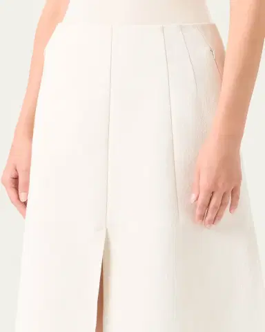Akris Double-Face Cotton Knee-Length Skirt | Thumbnail 5 Akris Double-Face Cotton Knee-Length Skirt | Thumbnail 5