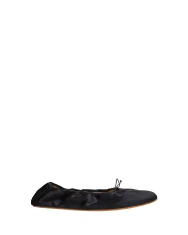 The Row Velvet Ballerina Flats | Thumbnail 1