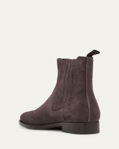 Brunello Cucinelli Men's Suede Chelsea Boots | Thumbnail 4 Brunello Cucinelli Men's Suede Chelsea Boots | Thumbnail 4