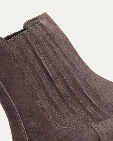 Brunello Cucinelli Men's Suede Chelsea Boots | Thumbnail 5 Brunello Cucinelli Men's Suede Chelsea Boots | Thumbnail 5