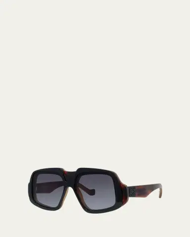 Loewe Anagram Acetate Shield Sunglasses | Thumbnail 2 Loewe Anagram Acetate Shield Sunglasses | Thumbnail 2