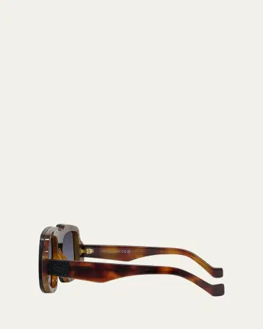 Loewe Anagram Acetate Shield Sunglasses | Thumbnail 3 Loewe Anagram Acetate Shield Sunglasses | Thumbnail 3