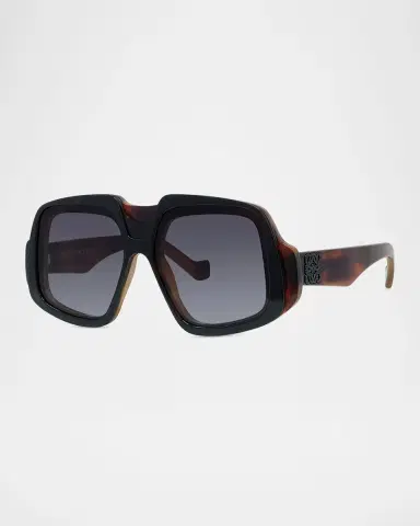 Loewe Anagram Acetate Shield Sunglasses | Thumbnail 5 Loewe Anagram Acetate Shield Sunglasses | Thumbnail 5