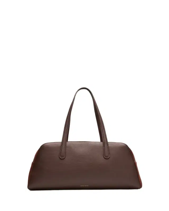 Mansur Gavriel Helios Large Leather & Suede East-West Shoulder Bag