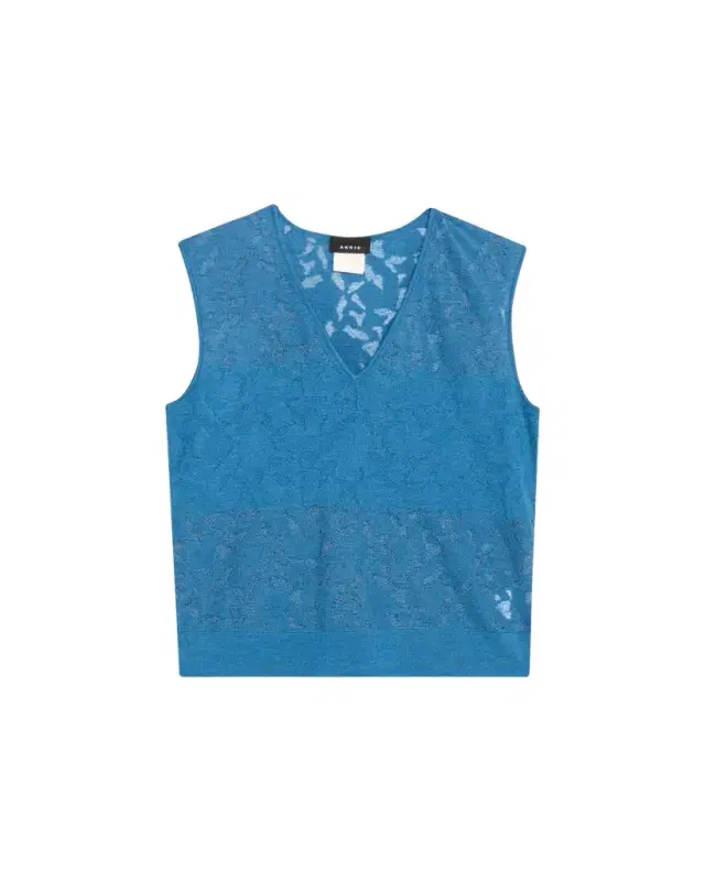 Whitecaps Knit V-Neck Vest