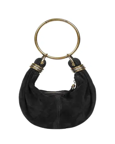 Chloé Bracelet Hobo Bag in Suede | Thumbnail 1 Chloé Bracelet Hobo Bag in Suede | Thumbnail 1