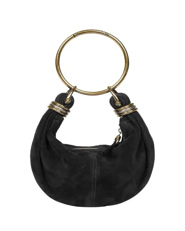 Bracelet Hobo Bag in Suede