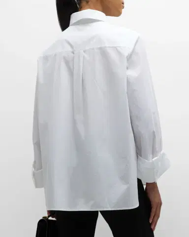 TWP New Morning After Shirt in Superfine Cotton | Thumbnail 2