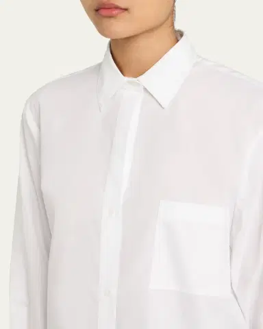 TWP New Morning After Shirt in Superfine Cotton | Thumbnail 11