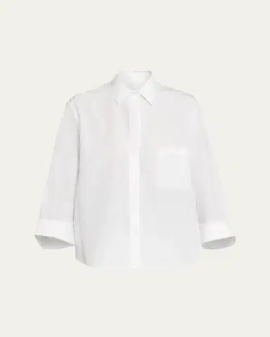 TWP New Morning After Shirt in Superfine Cotton | Thumbnail 7