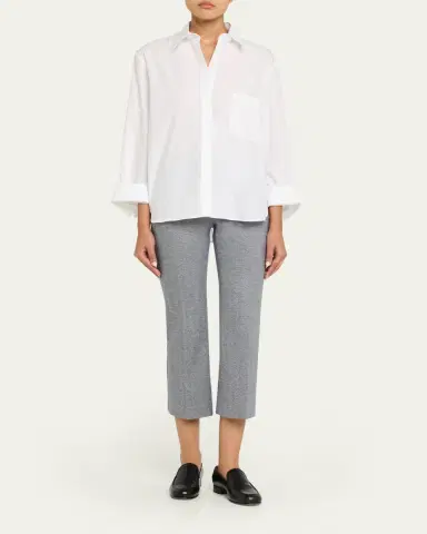 TWP New Morning After Shirt in Superfine Cotton | Thumbnail 8