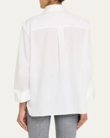TWP New Morning After Shirt in Superfine Cotton | Thumbnail 9