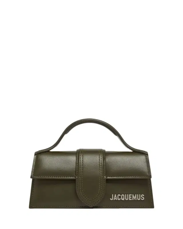 Le Bambino Leather Top-Handle Bag