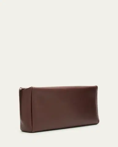 The Row Compact Clutch Bag in Nappa Leather | Thumbnail 3