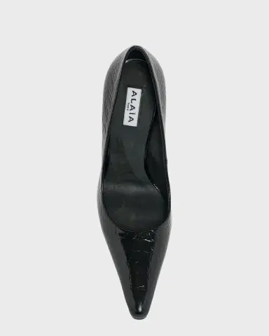 Alaïa Crocodile Printed Leather Pumps | Thumbnail 8 Alaïa Crocodile Printed Leather Pumps | Thumbnail 8