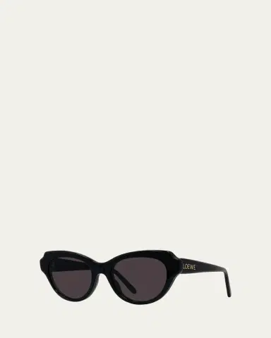 Loewe Slim Acetate Cat-Eye Sunglasses | Thumbnail 2 Loewe Slim Acetate Cat-Eye Sunglasses | Thumbnail 2