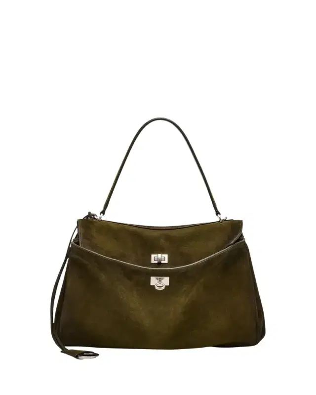 Balenciaga Rodeo Suede Top-Handle Bag