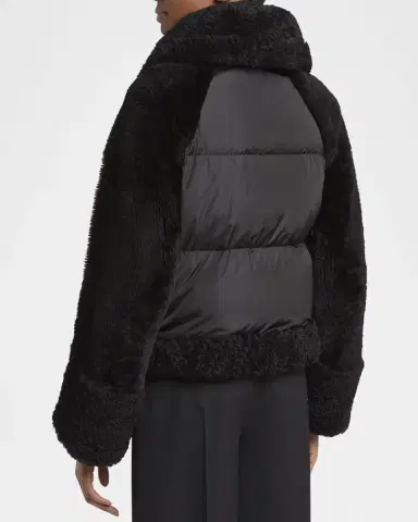 Moncler Gobain Shearling Jacket | Thumbnail 2 Moncler Gobain Shearling Jacket | Thumbnail 2