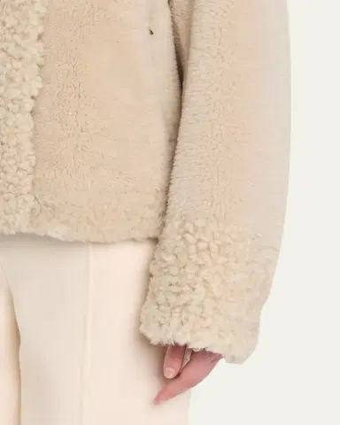 Moncler Gobain Shearling Jacket | Thumbnail 9 Moncler Gobain Shearling Jacket | Thumbnail 9