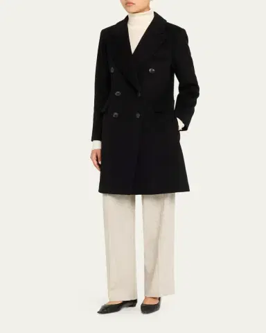Fleurette Mimi Italian Wool Coat | Thumbnail 4