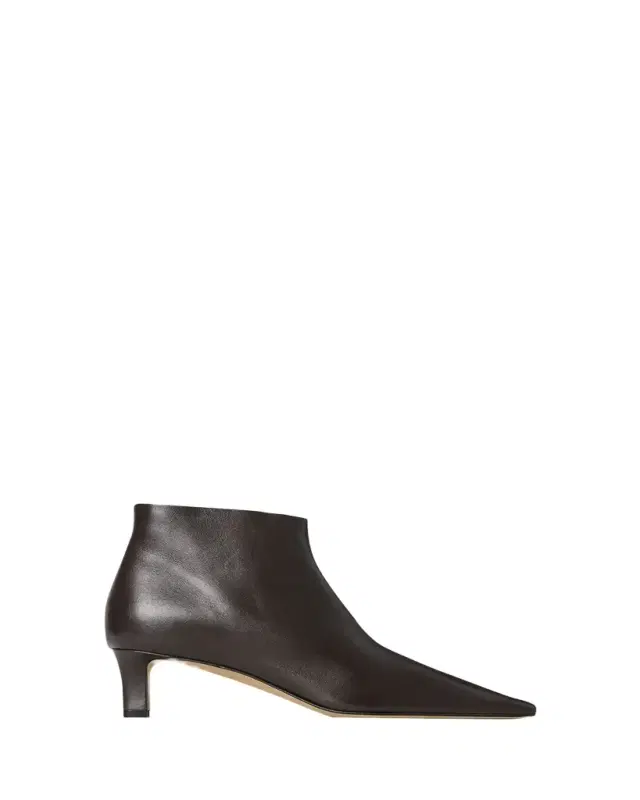Carla Nappa Leather Booties