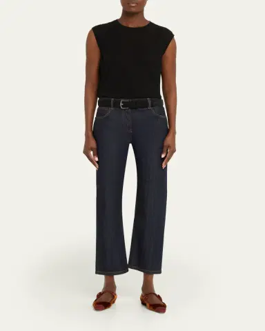 Alexandre Birman Jada Velvet Mary Jane Ballerina Flats | Thumbnail 3