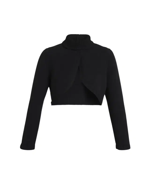 ALAÏA Cashmere-Blend Knit Cutout Sweater