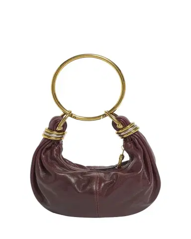 Chloé Brarcelet Mini Top-Handle Bag in Grained Leather | Thumbnail 1