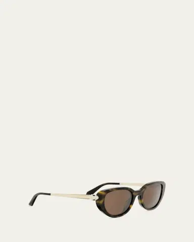 BVLGARI Serpenti Forever 50mm Oval Acetate & Metal Sunglasses | Thumbnail 5