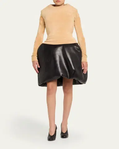 Marc Jacobs Runway Velvet Knit Padded Sweater | Thumbnail 2 Marc Jacobs Runway Velvet Knit Padded Sweater | Thumbnail 2