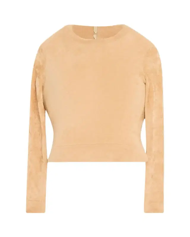 Velvet Knit Padded Sweater