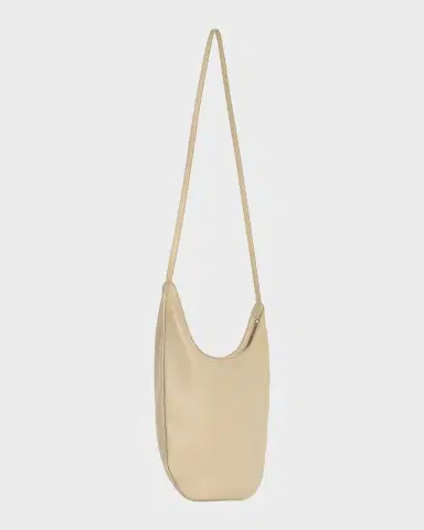 The Row Izzy North-South Crossbody Bag in Silky Leather | Thumbnail 4