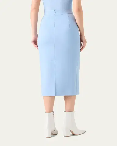 Akris Wool Crepe Midi Pencil Skirt | Thumbnail 7 Akris Wool Crepe Midi Pencil Skirt | Thumbnail 7
