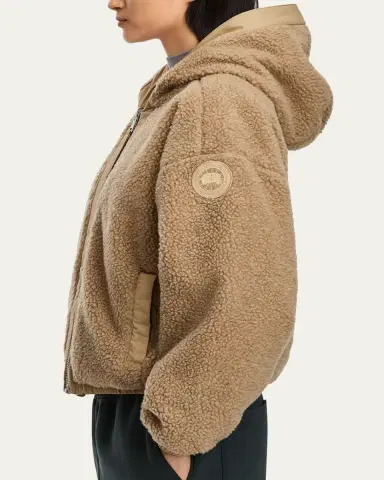 Canada Goose Alberni Reversible Fleece Bomber Jacket | Thumbnail 5