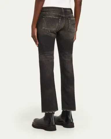R13 Boy Straight Ankle Jeans | Thumbnail 3