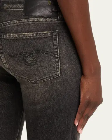 R13 Boy Straight Ankle Jeans | Thumbnail 5