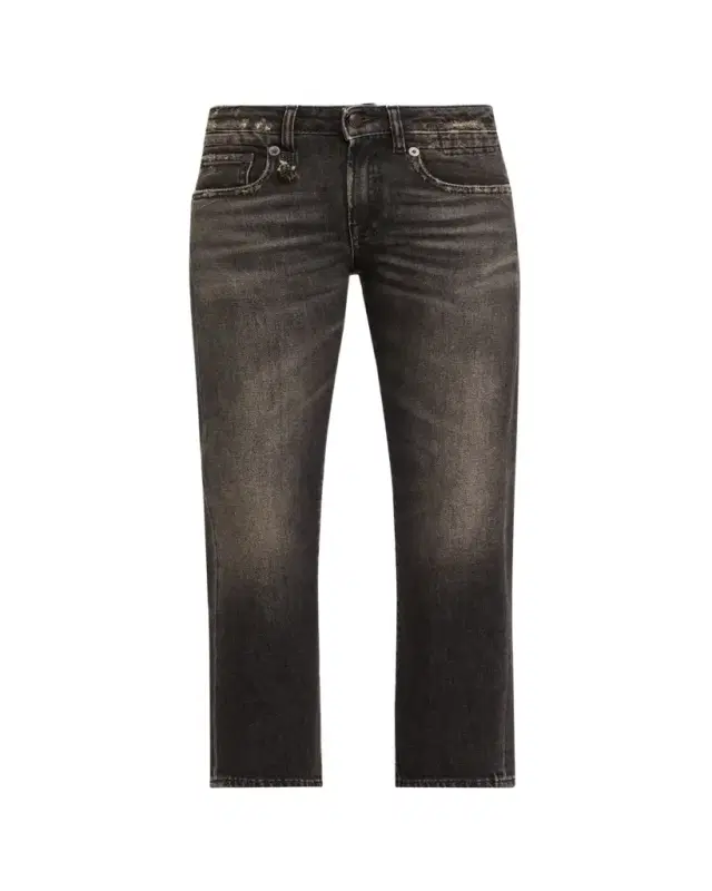 Boy Straight Ankle Jeans