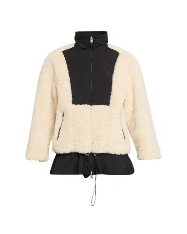 3.1 Phillip Lim Flounce-Hem Sherpa Jacket | Thumbnail 1 3.1 Phillip Lim Flounce-Hem Sherpa Jacket | Thumbnail 1