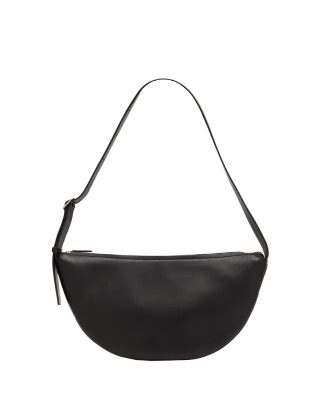 Jouvette Crescent Shoulder Bag in Leather