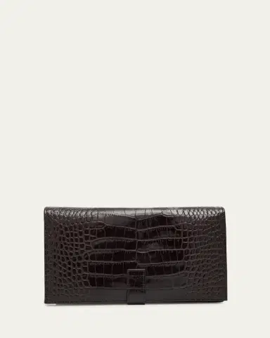 TOM FORD Organizer Shoulder Bag in Croc-Embossed Leather | Thumbnail 4 TOM FORD Organizer Shoulder Bag in Croc-Embossed Leather | Thumbnail 4