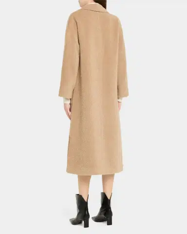 Cinzia Rocca Long Notch Collar Coat | Thumbnail 2 Cinzia Rocca Long Notch Collar Coat | Thumbnail 2