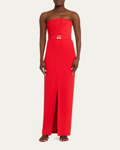16Arlington Aeta Strapless Belted Gown | Thumbnail 2