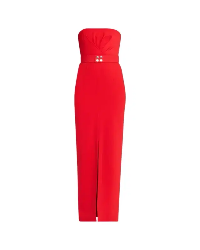 Aeta Strapless Belted Gown