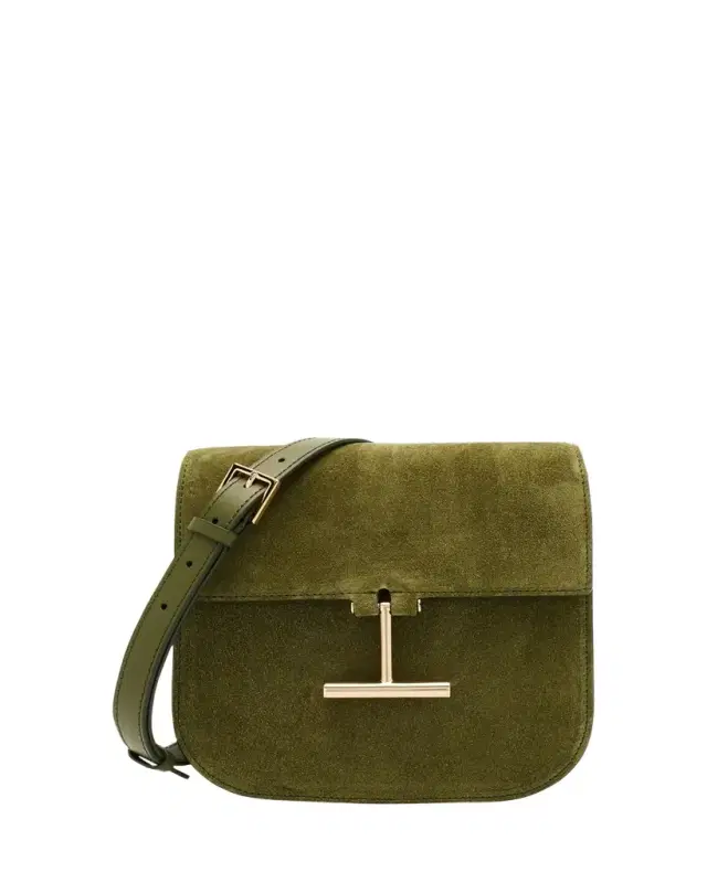 Tara Mini Crossbody Bag in Suede